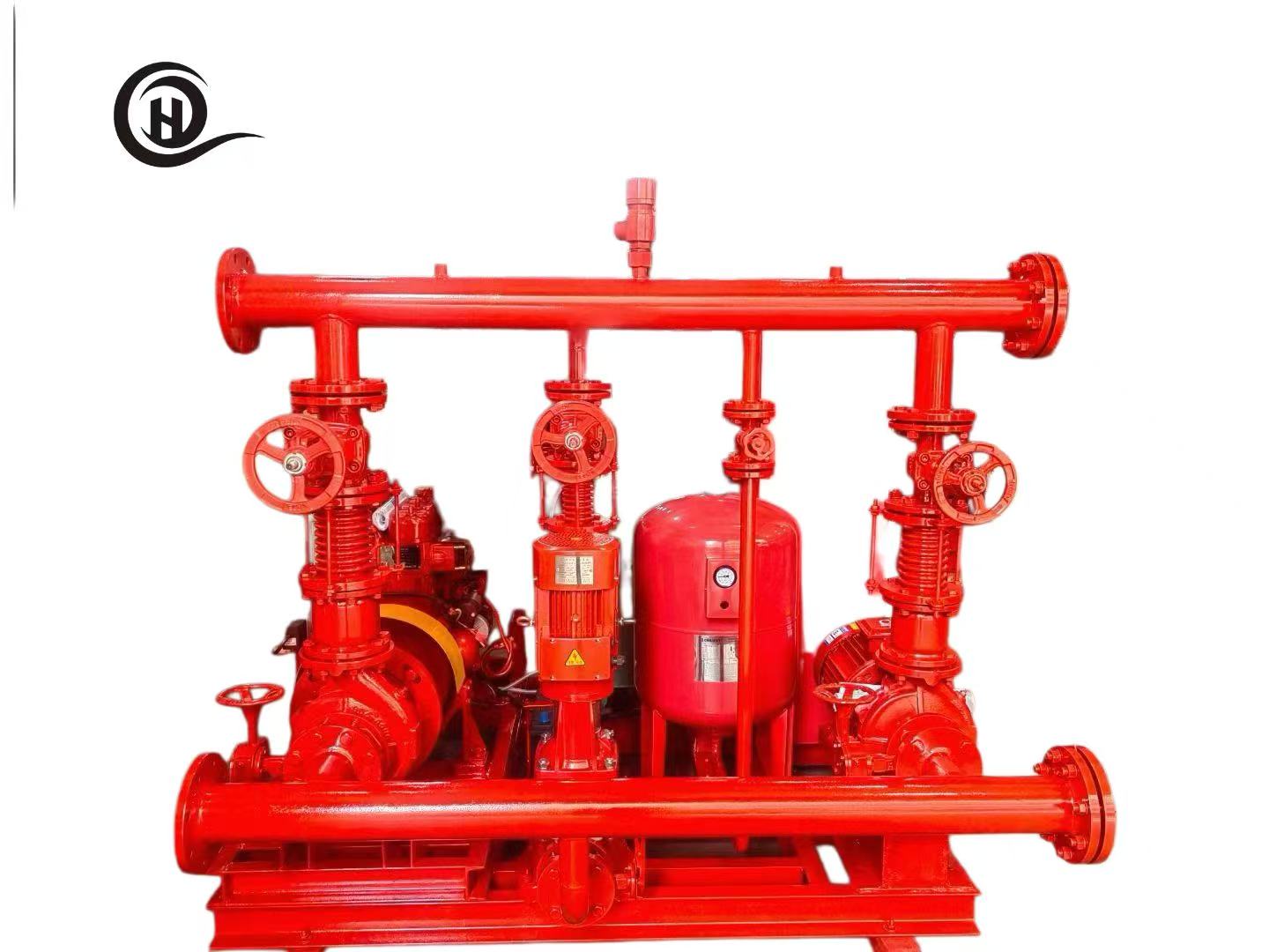 Ouhupump EDJ Fire Pump System 500 GPM 120 HP 10 Bar For Fire Protection