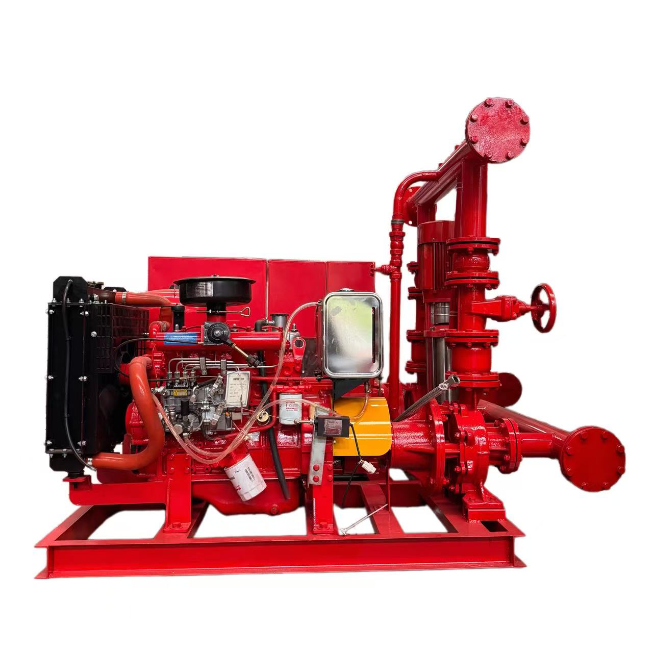 3500~2000 GPM EDJ Fire Pump Package | Electric + Diesel + Jockey Pump System for Emergency Fire Protection