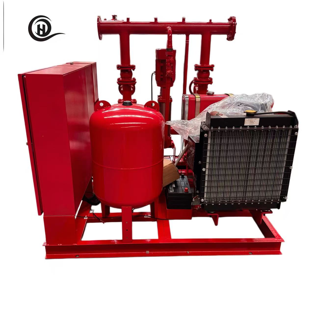 Ouhupump EDJ Fire Pump System 500 GPM 120 HP 10 Bar For Fire Protection