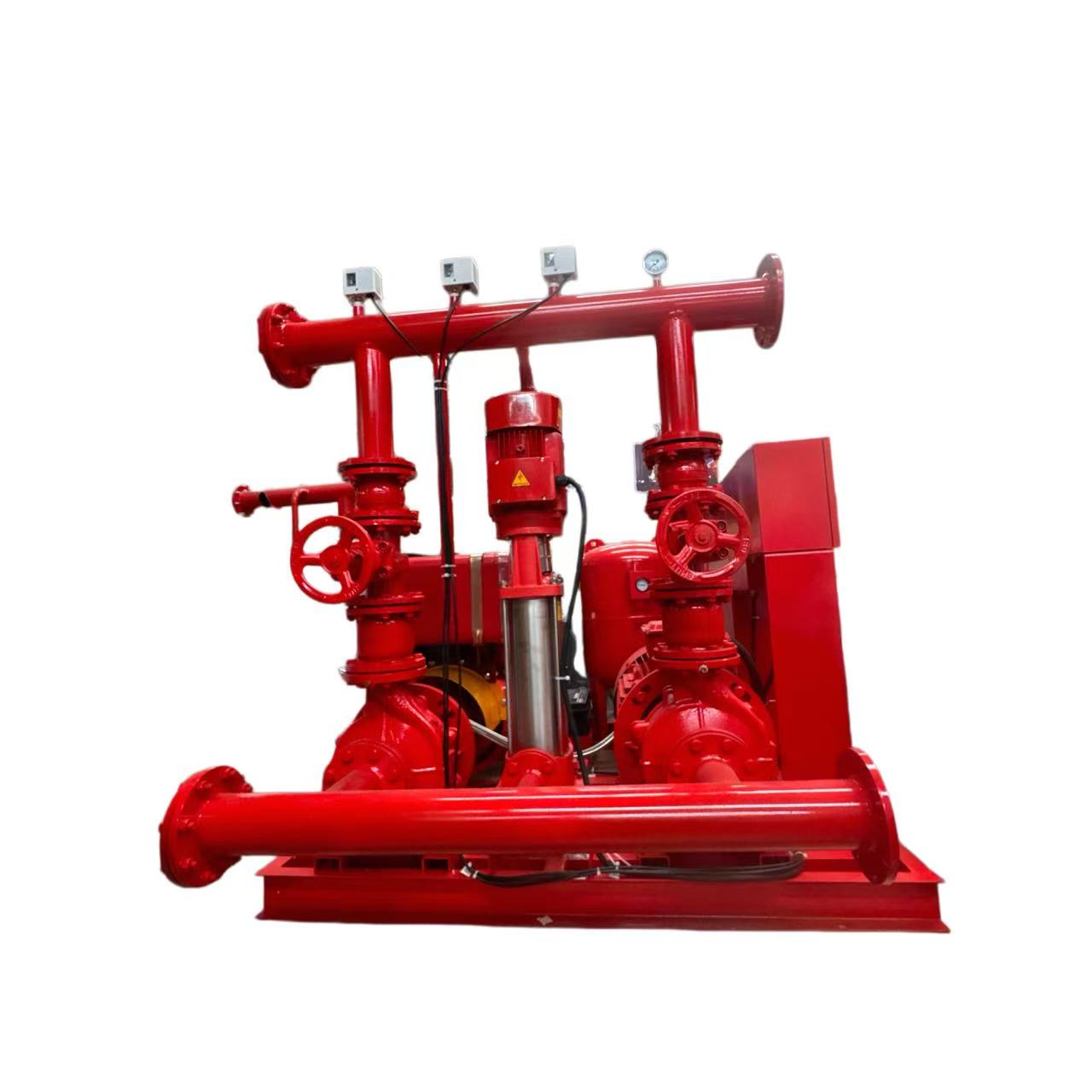 50Hz 2900rpm Combined Electric Diesel Fire Pump Package with Jockey Pump