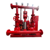 Electric Motor Fire Pump System with Control Panel & Pressure Vessel 