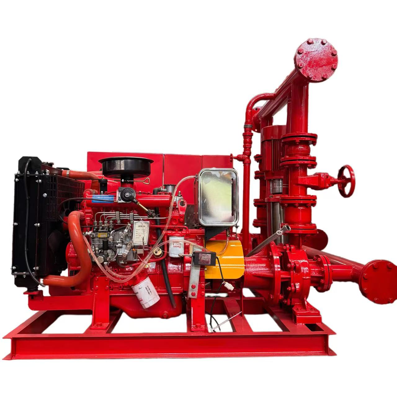 500 GPM 10 BAR EDJ Dual Power Fire Pump Set with Jockey Pump & Control Panel 