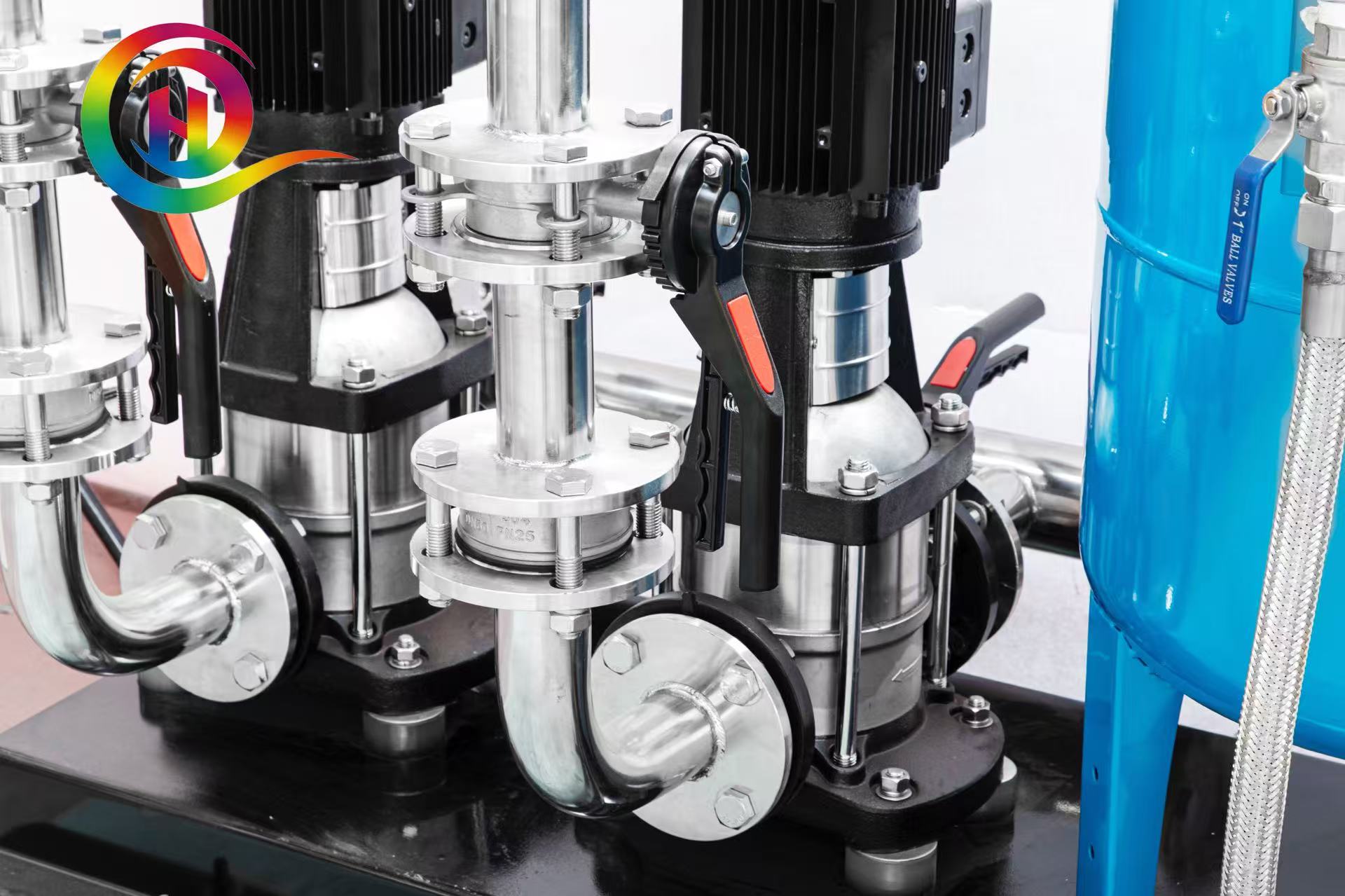 450 GPM Automatic Water Supply Pump Set with Pressure Tank for Commercial Use
