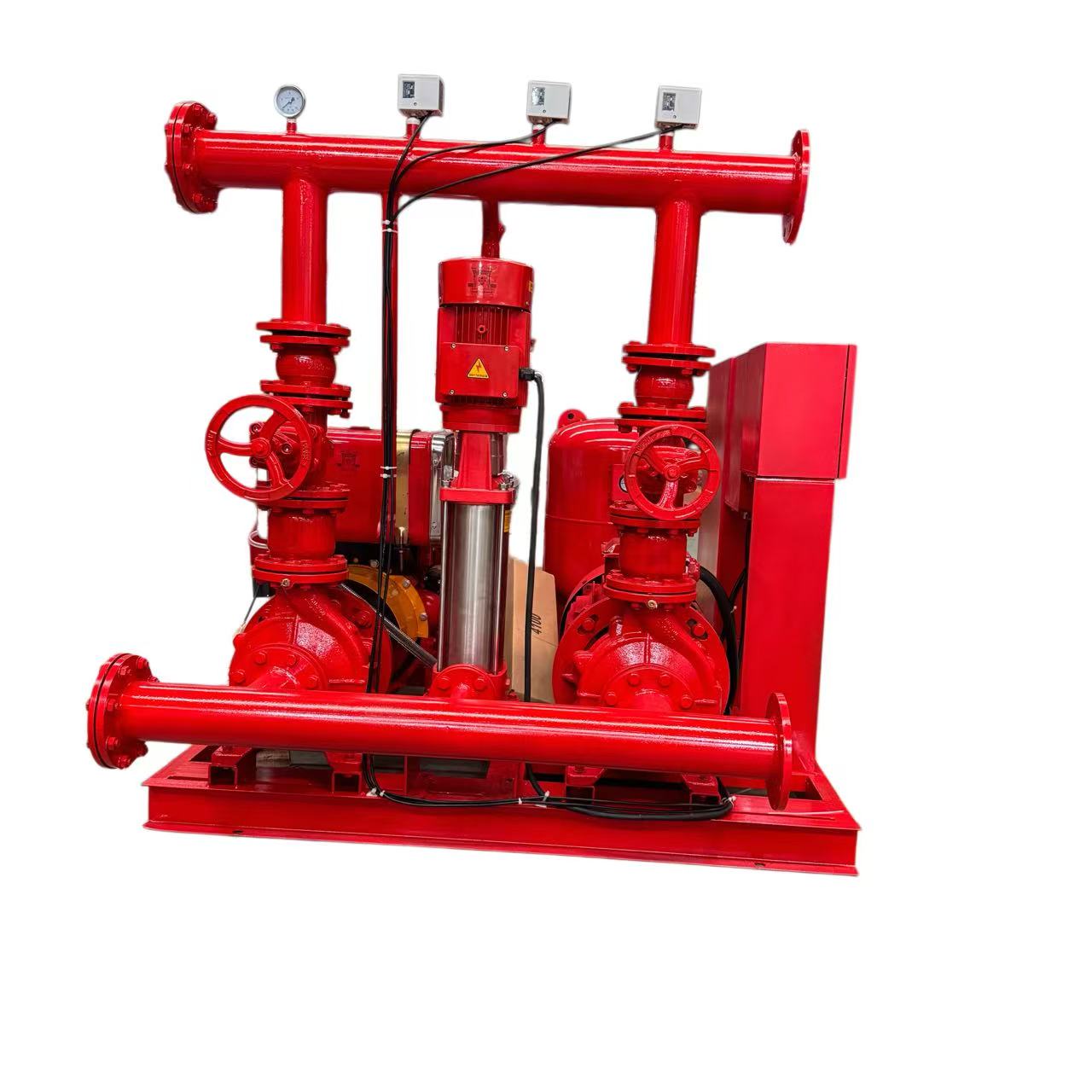 500-2000 GPM Diesel and Electric Driven Fire Pump System with Jockey Pump for Emergency Fire Protection