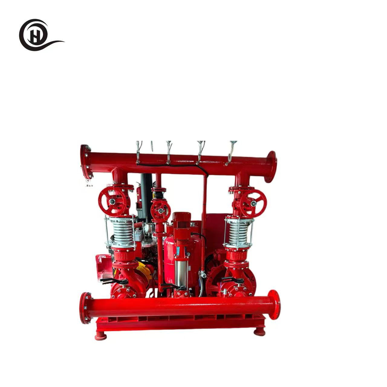 O-EDJ 100 HP 300 GPM Electric Fire Pump Set with Jockey Pump, 10 bar, Commercial Building Fire Protection System