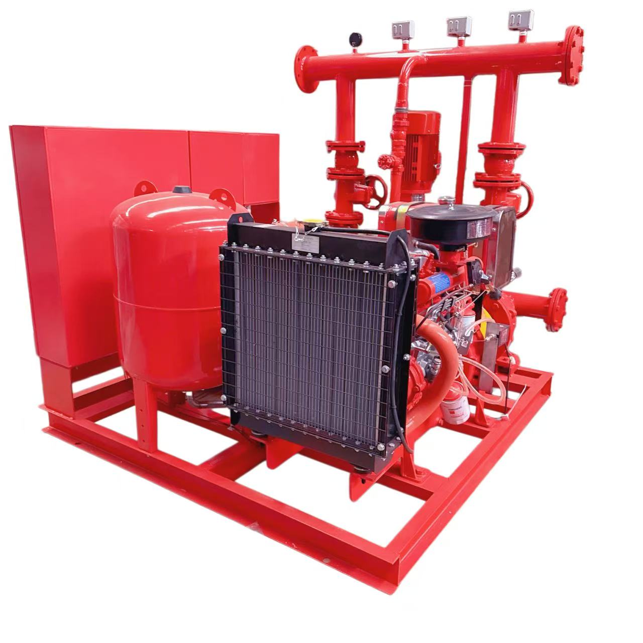 OEDJ High Flow High Pressure Fire Pump System For Data Center & Large Facility