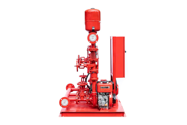 400~2800 GPM 7~15 Bar EDJ Fire Pump Package | Electric Diesel Jockey Pump for Fire Fighting System with Jockey Pump & Pressure Tank