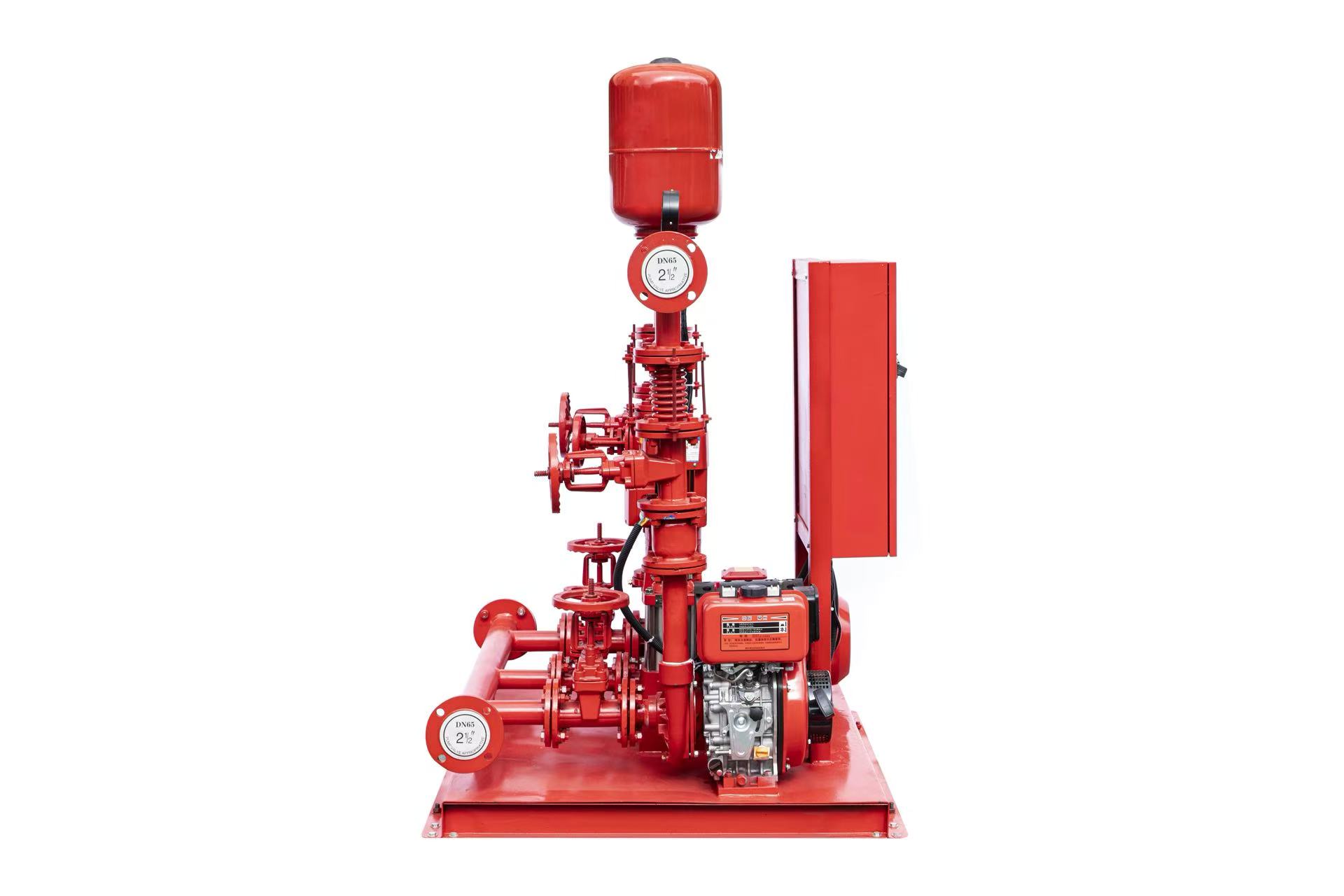 400~2800 GPM 7~15 Bar EDJ Fire Pump Package | Electric Diesel Jockey Pump for Fire Fighting System with Jockey Pump & Pressure Tank