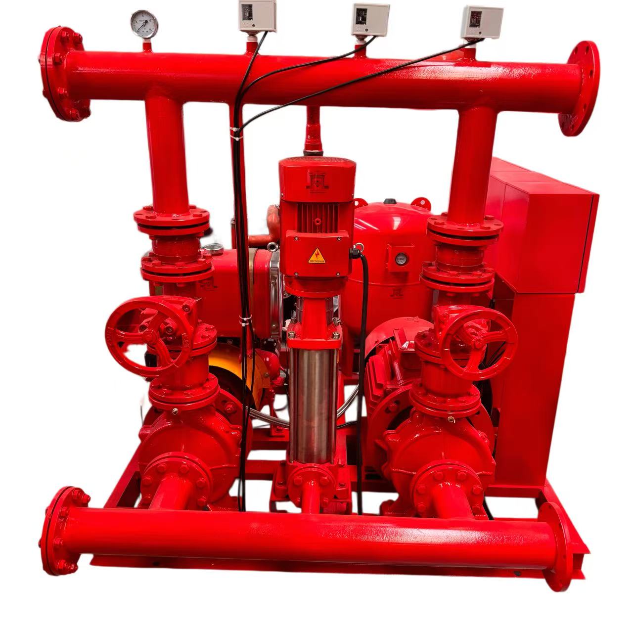 350-400GPM 6-9Bar EDJ Dual Power Fire Pump Set - Ouhu Pump