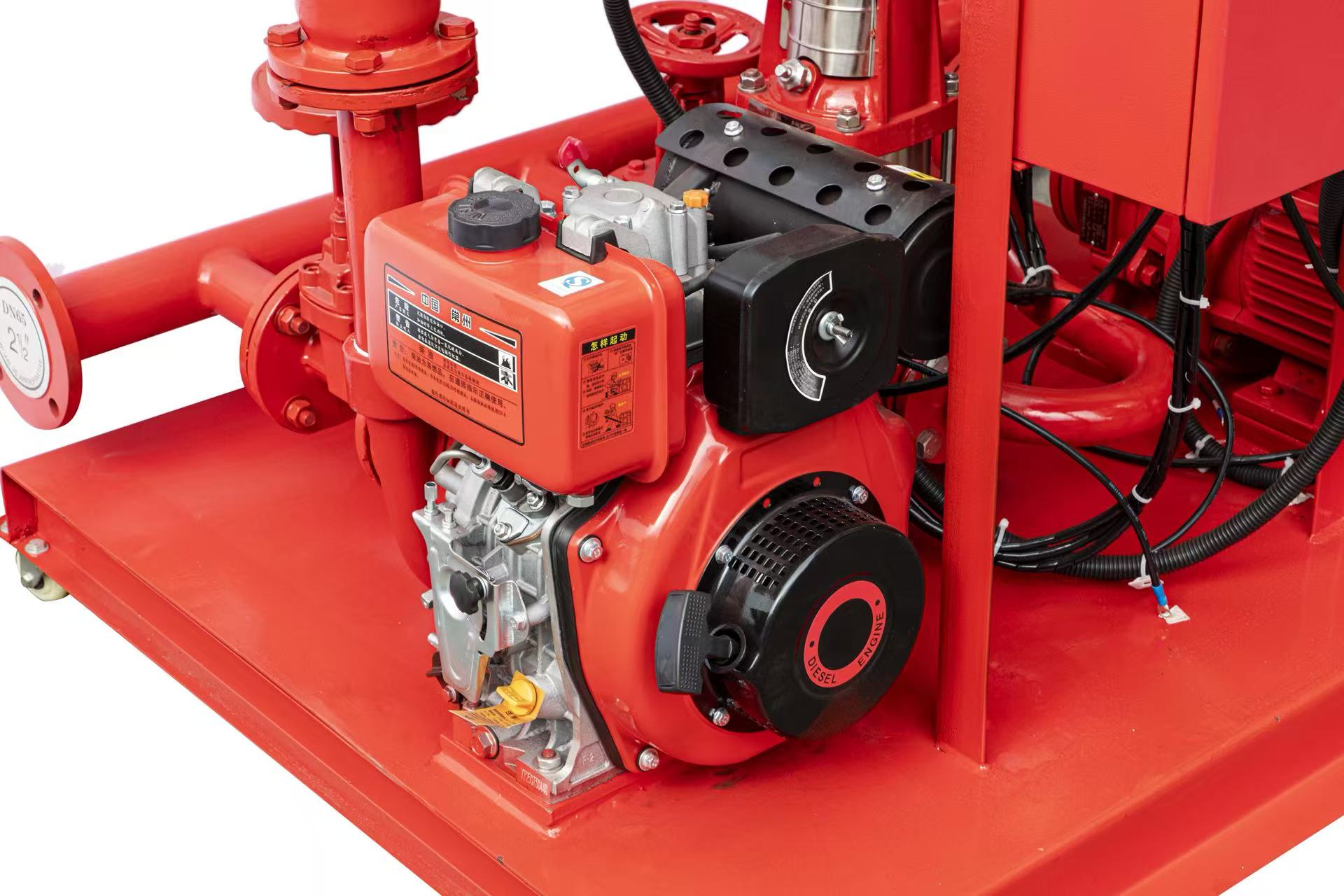EDJ Fire Pump Package | Electric + Diesel + Jockey Pump for Fire Protection System