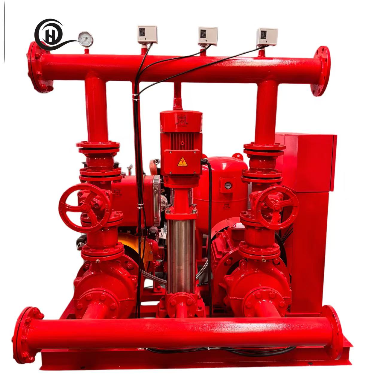 OEDJ 75HP Fire Pump System 750GPM 7BAR Complete Fire Pump Skid