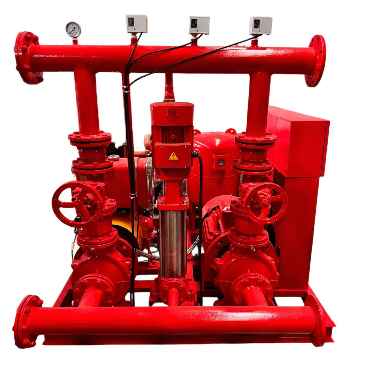 OEDJ Fire Pump System (Electric + Diesel + Jockey Pump)