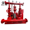 EDJ Dual Power Fire Pump Set with Pressure Tank, Jockey Pump & Control Panel