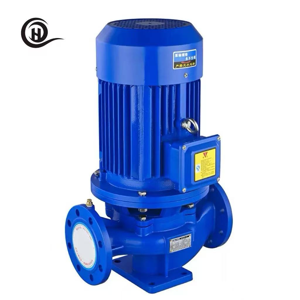 Vertical Inline Pipeline Centrifugal Pump for Water Supply And HVAC
