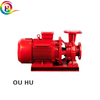 Horizontal Triple Fire Pump Full Set with Pressure Tank Control Cabinet Pipeline Assembly 10Bar 70HP