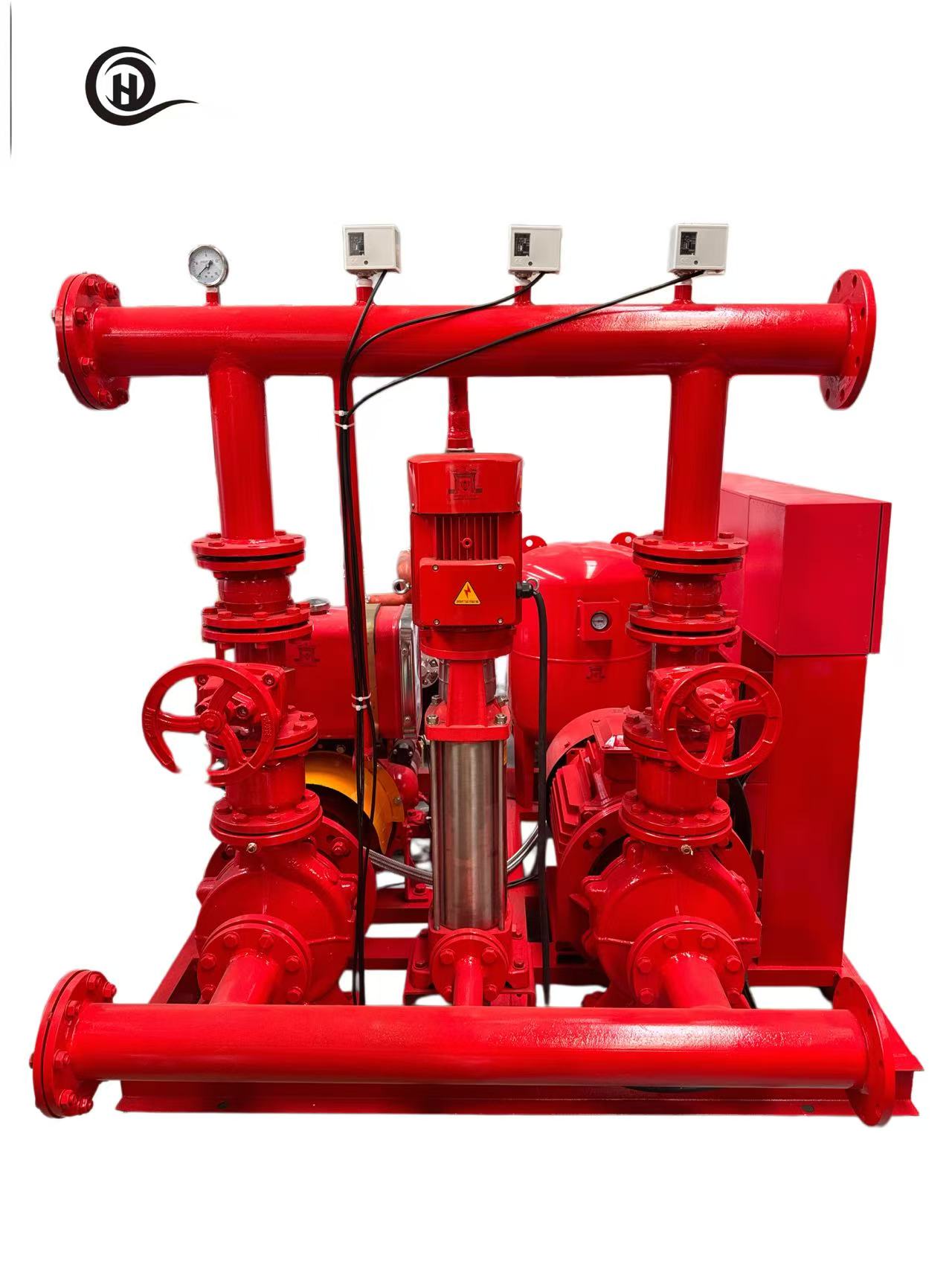 OEDJ 75HP Fire Pump System 750GPM 7BAR Complete Fire Pump Skid