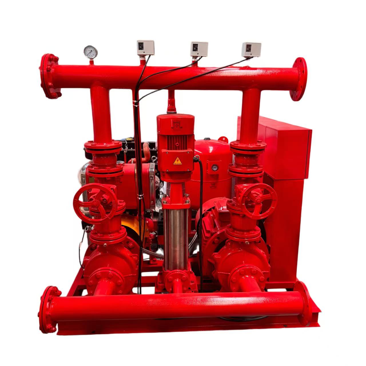 OEDJ Fire Pump System | Electric Diesel Jockey Fire Pump Skid Package
