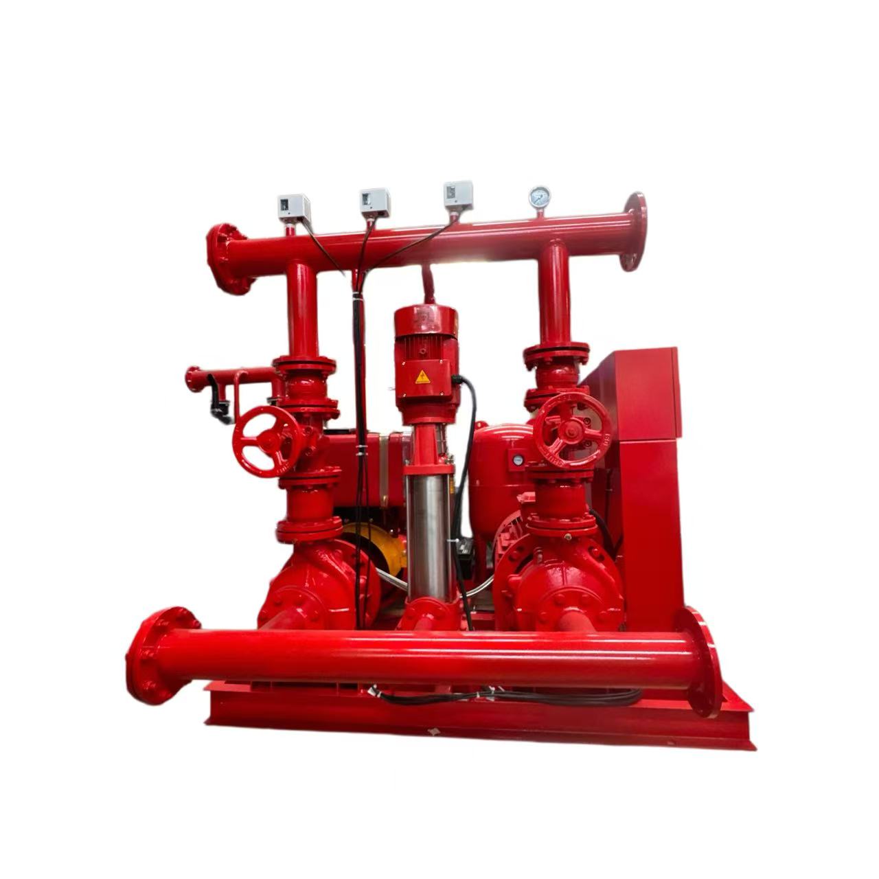 NFPA 20 50Hz Fire Pump System (Electric + Diesel + Jockey Pump Set)