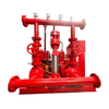 Electric Motor Fire Pump System with Control Panel & Pressure Vessel 