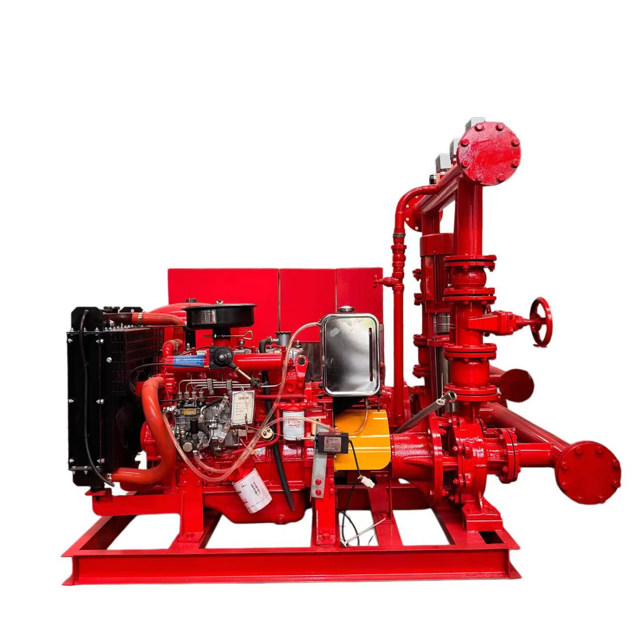 500 GPM 10 BAR EDJ Dual Power Fire Pump Set with Jockey Pump & Control Panel 