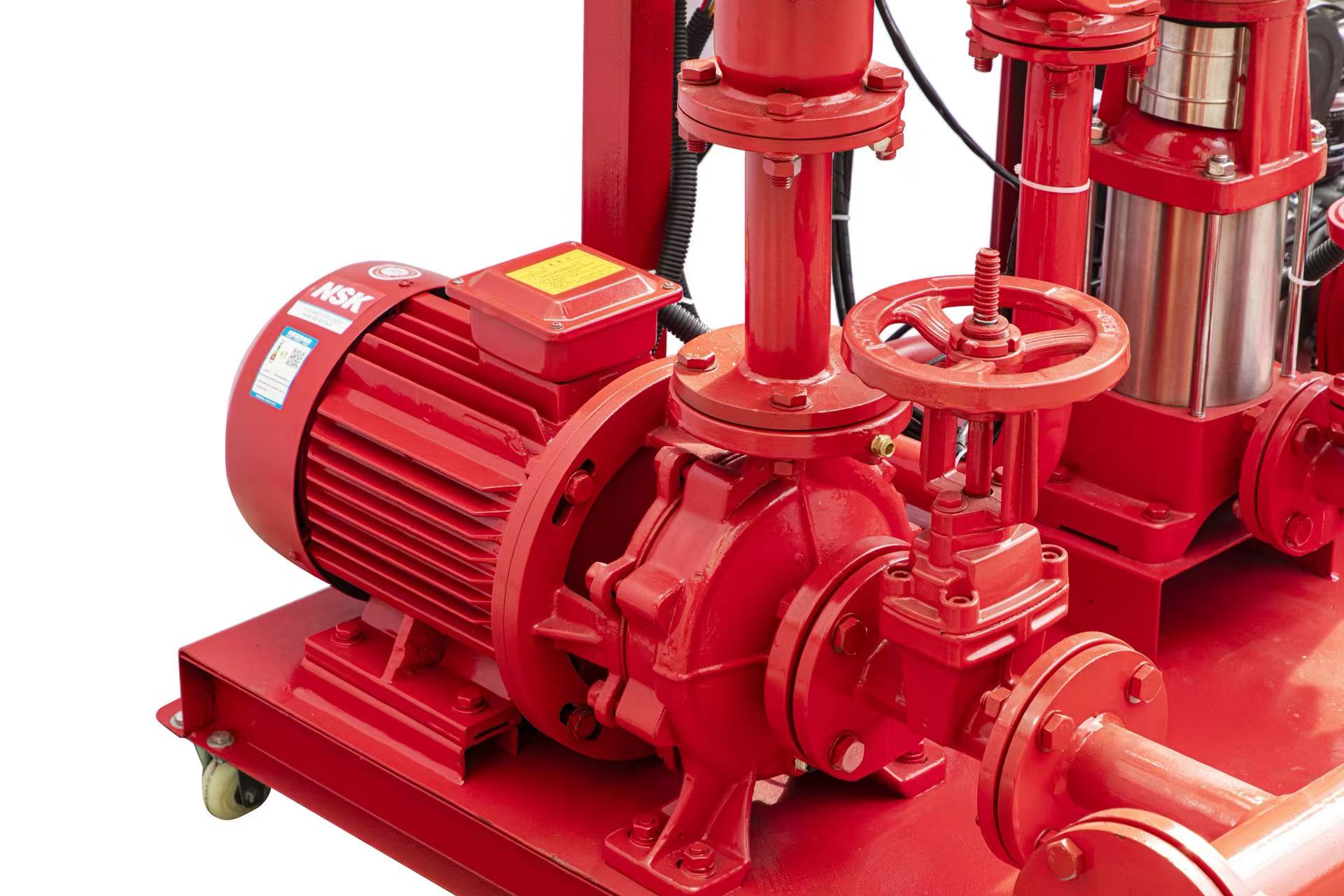 400~2800 GPM 7~15 Bar EDJ Fire Pump Package | Electric Diesel Jockey Pump for Fire Fighting System with Jockey Pump & Pressure Tank