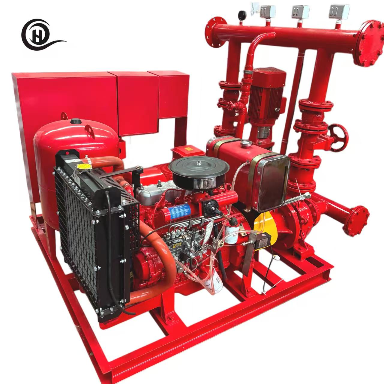 OEDJ High Pressure EDJ Fire Pump 1000 GPM 15 Bar 200 HP | Ouhu Pump