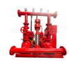 Electric Motor Fire Pump System with Control Panel & Pressure Vessel 