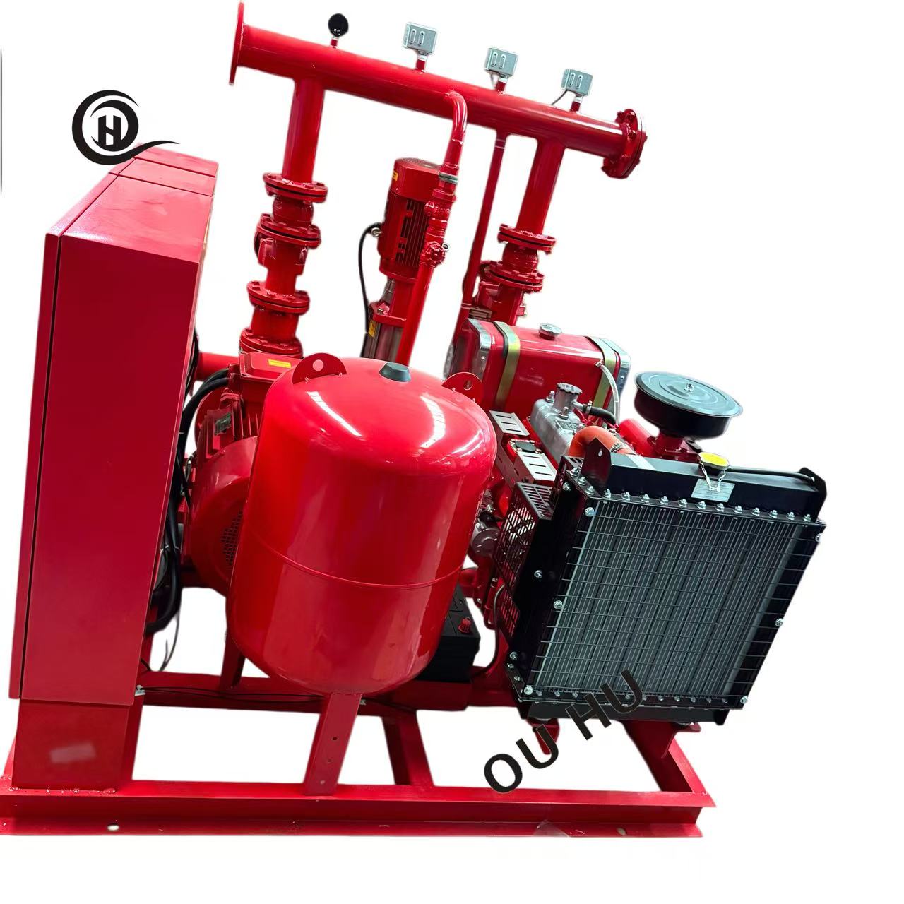 EDJ Fire Pump Package 140GPM 10Bar 78HP