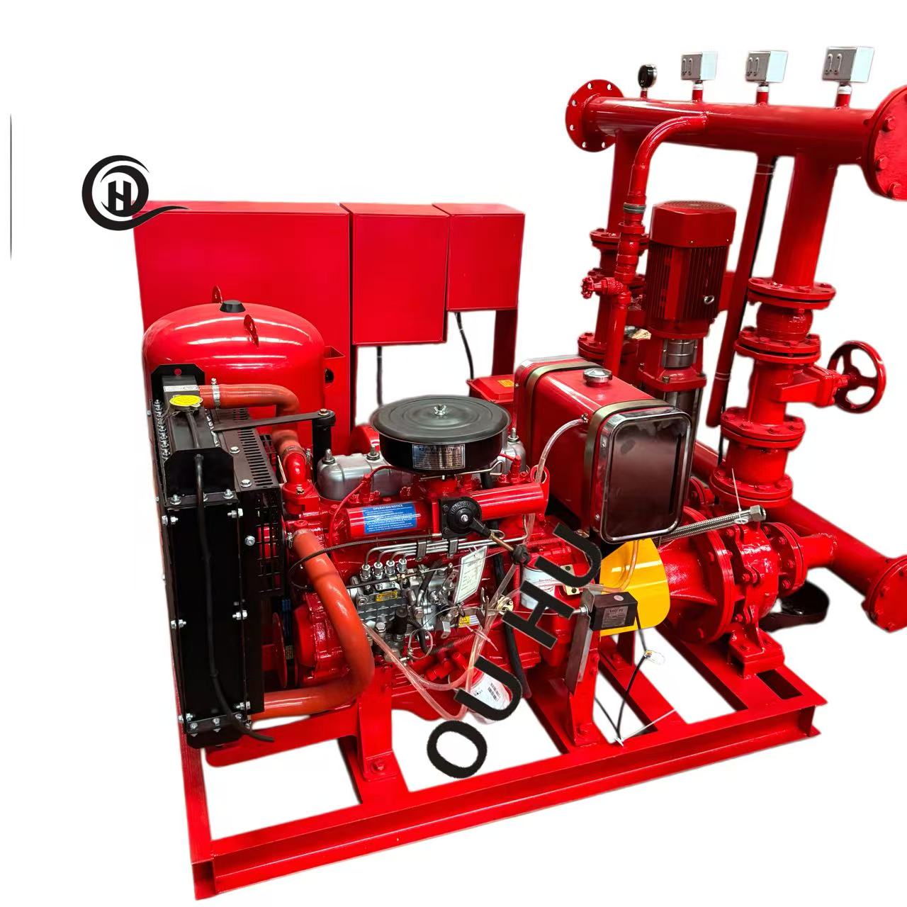 EDJ Fire Pump Package 380GPM 11Bar 215HP