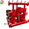Complete Horizontal Main Fire Pump Pipeline Combo With Pressure Vessel 12Bar 68HP