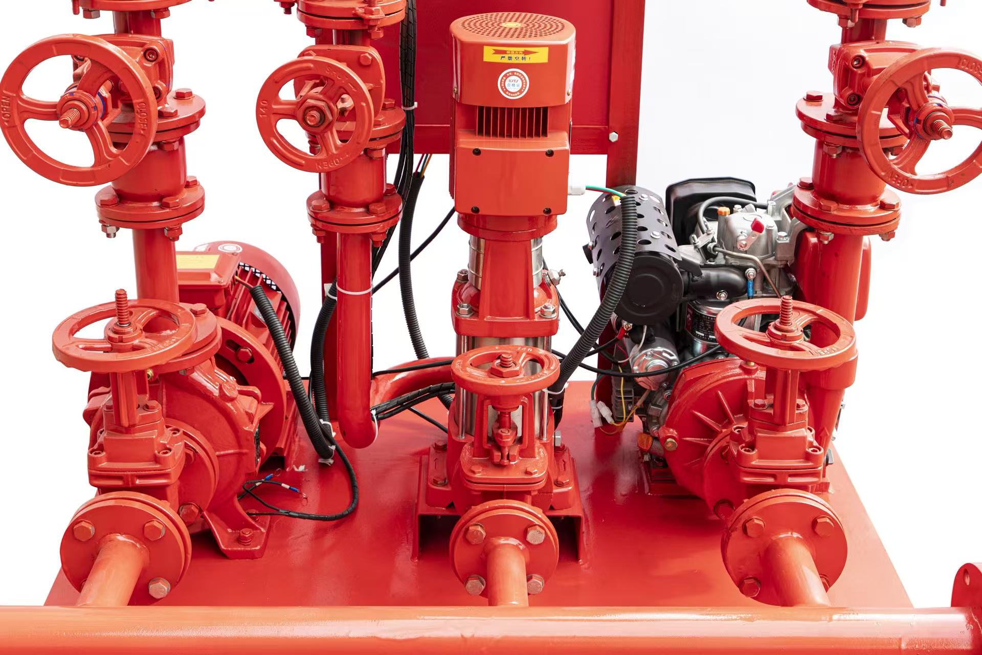 400~2800 GPM 7~15 Bar EDJ Fire Pump Package | Electric Diesel Jockey Pump for Fire Fighting System with Jockey Pump & Pressure Tank