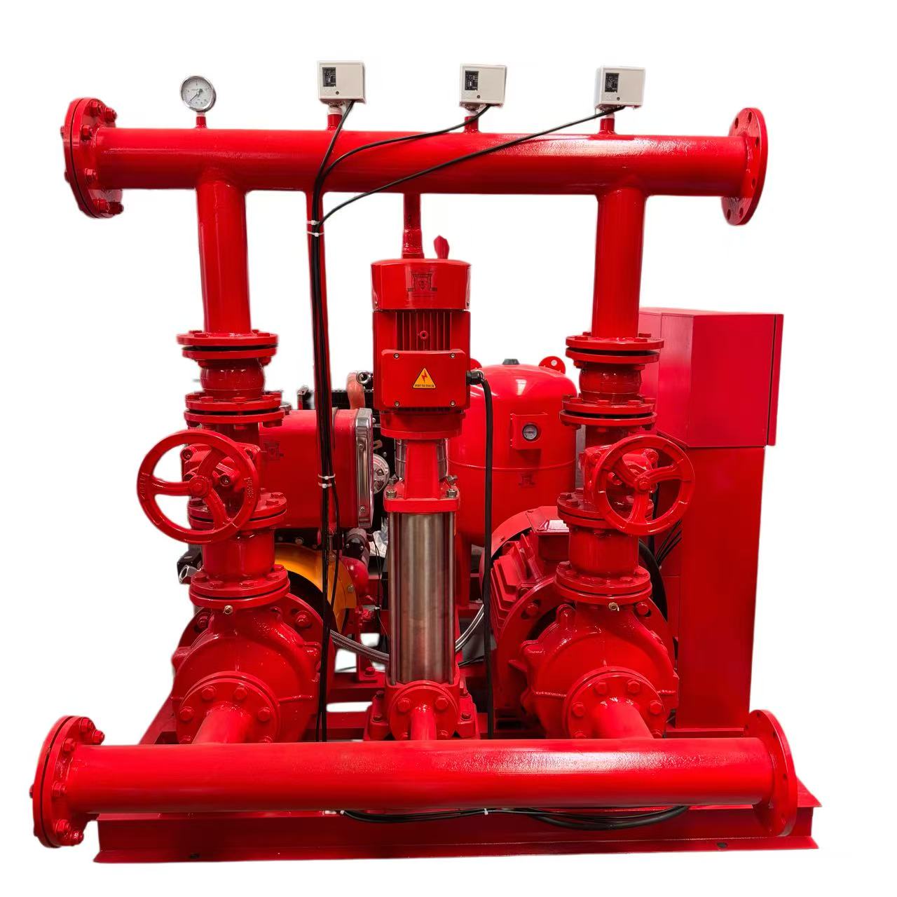 350-400GPM 6-9Bar EDJ Dual Power Fire Pump Set - Ouhu Pump