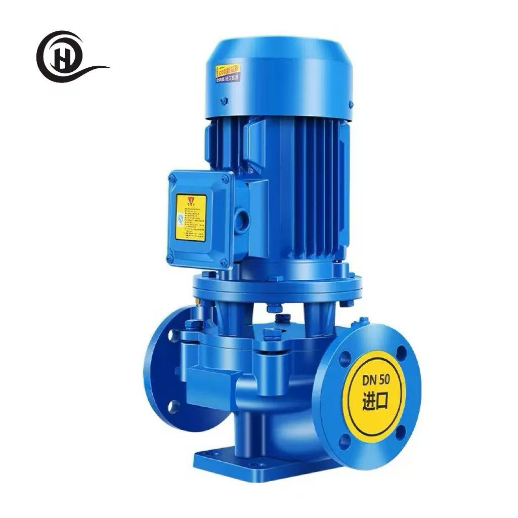 Vertical Inline Pipeline Centrifugal Pump for Water Supply And HVAC