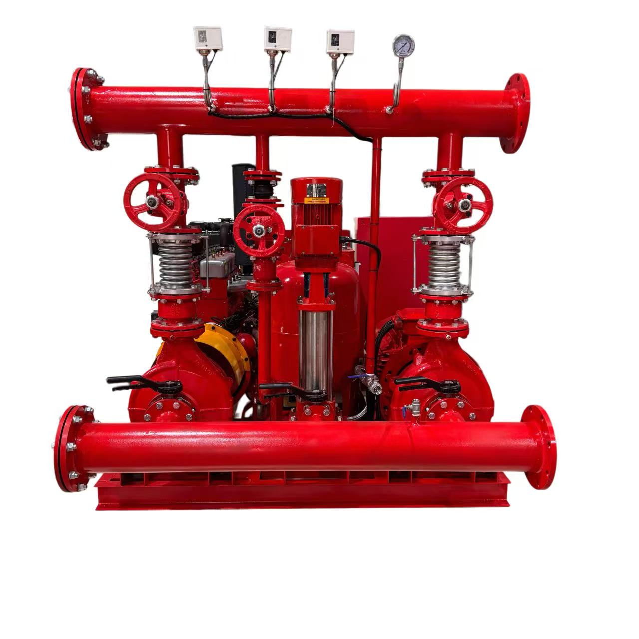 750-2000 GPM Horizontal Diesel Engine Fire Pump Set for Industrial and Marine Fire Fighting