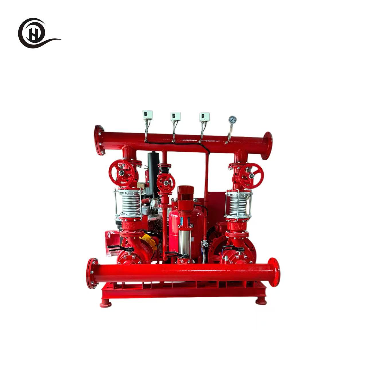 O-EDJ 100 HP 300 GPM Fire Pump Set with Jockey Pump, 10 bar, NFPA 20 Fire Protection