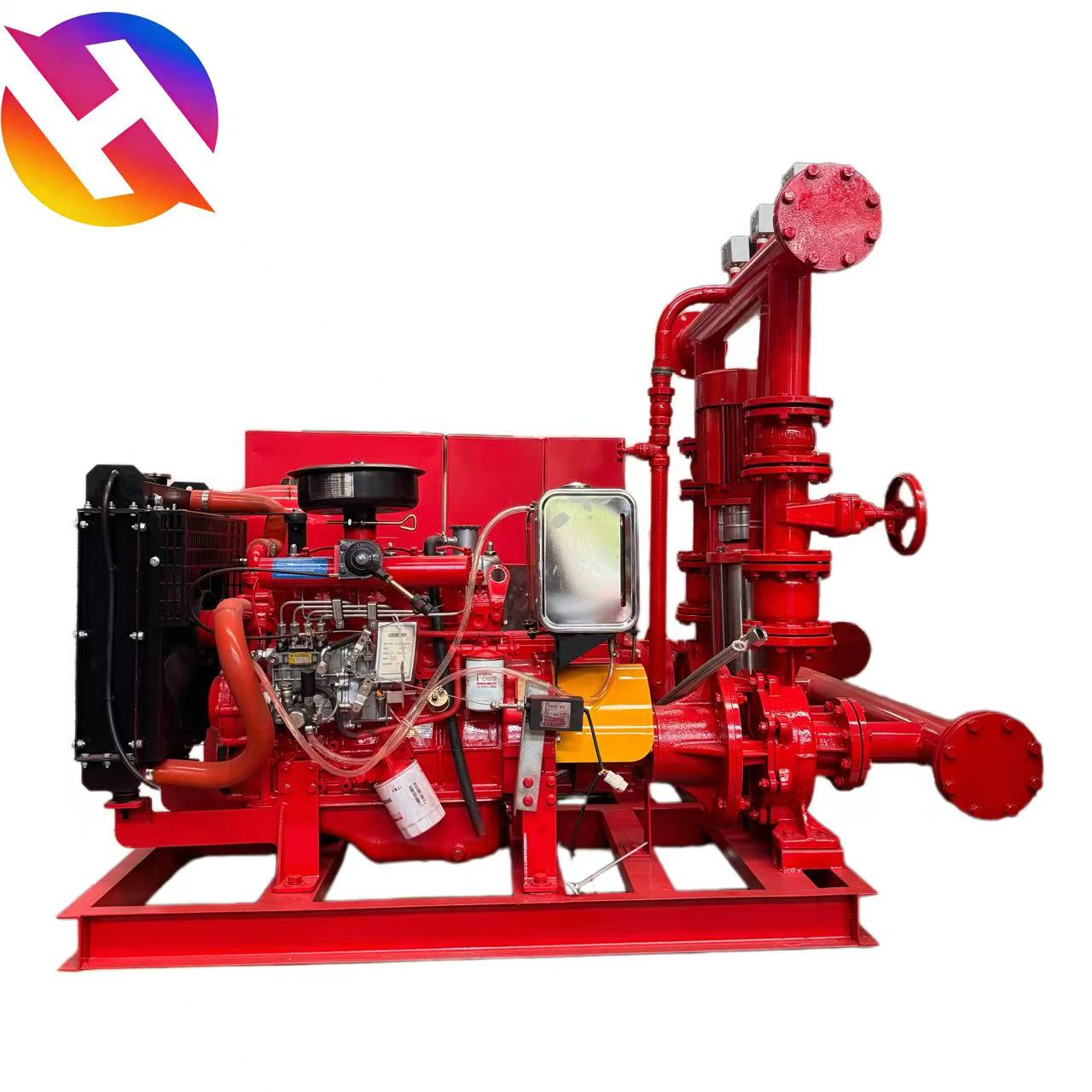 3500~2000 GPM EDJ Fire Pump Package | Electric + Diesel + Jockey Pump System for Emergency Fire Protection