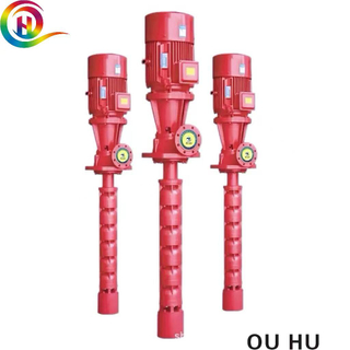 Vertical Turbine Long Shaft Fire Pump | Deep Well Fire Fighting Pump for Emergency Fire System