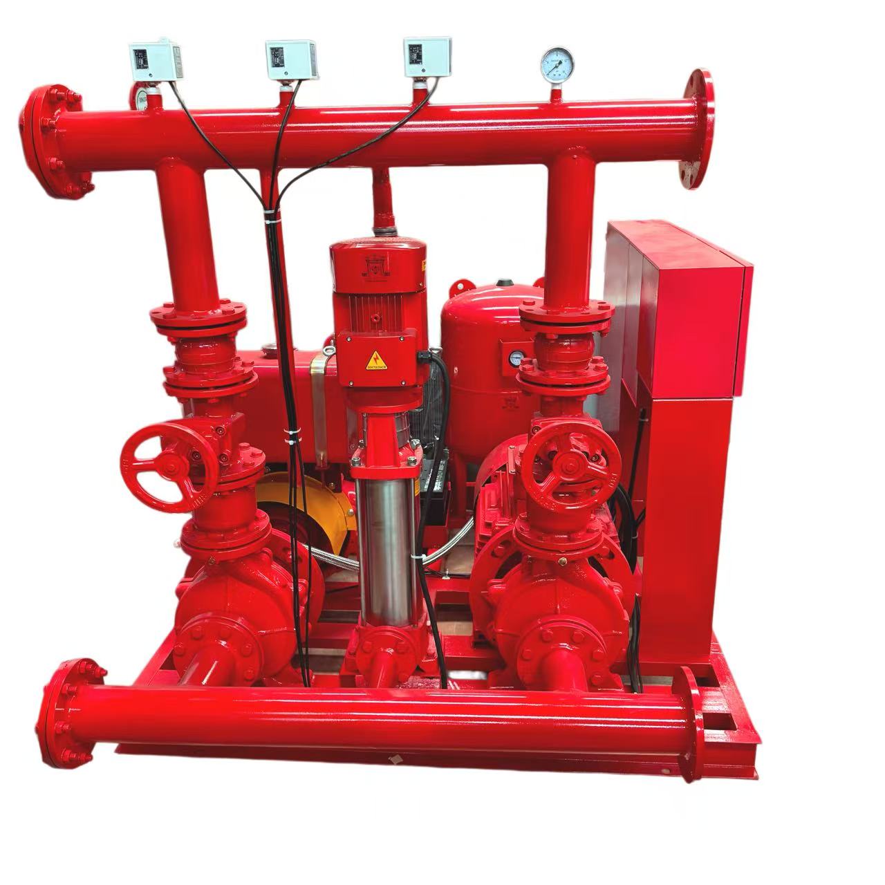 OEDJ Packaged Fire Pump Set 750 GPM 12 Bar 150 HP | Ouhu Pump