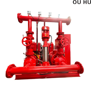  Diesel Engine Driven Fire Pump Set with Jockey Pump & Pressure Tank 