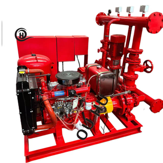EDJ 消防泵組 500GPM 6BAR 電動柴油穩壓一體泵組