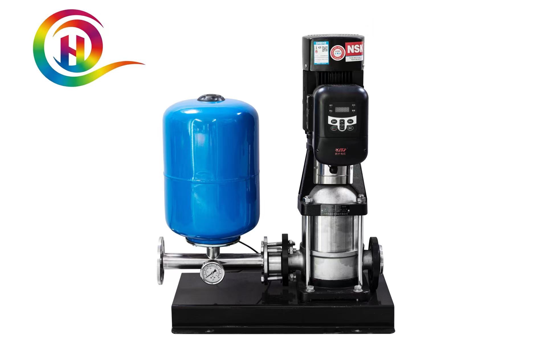 450 GPM Automatic Water Supply Pump Set with Pressure Tank for Commercial Use