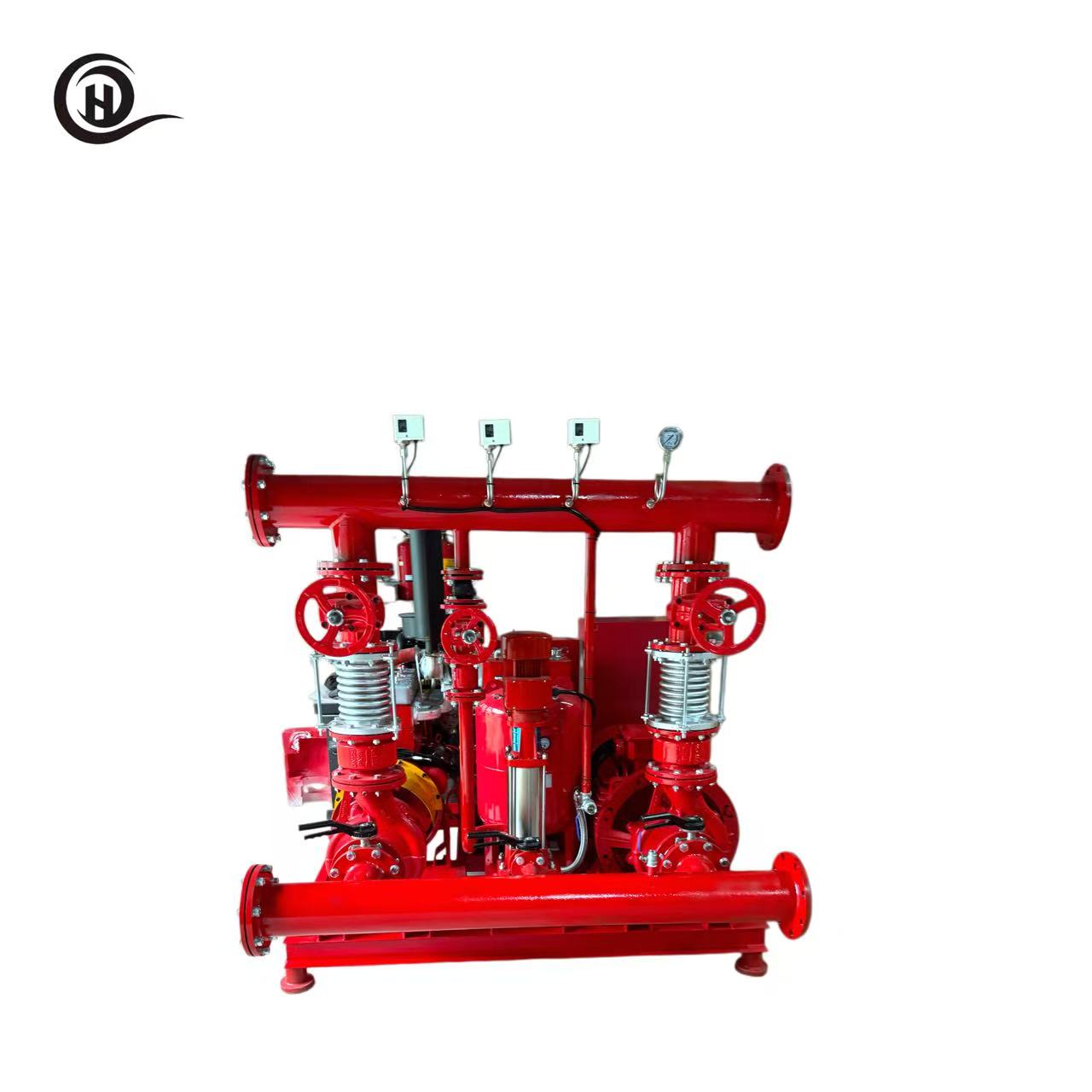 O-EDJ 100 HP 300 GPM Electric Fire Pump Set with Jockey Pump, 10 bar, Commercial Building Fire Protection System