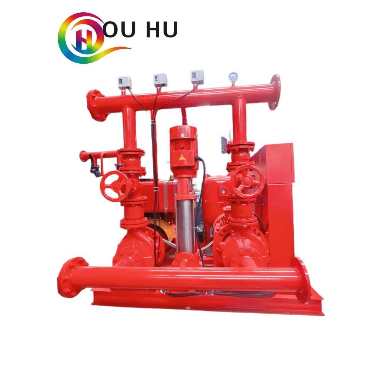 Electric Diesel Jockey Fire Pump Package 300GPM 10Bar 150HP