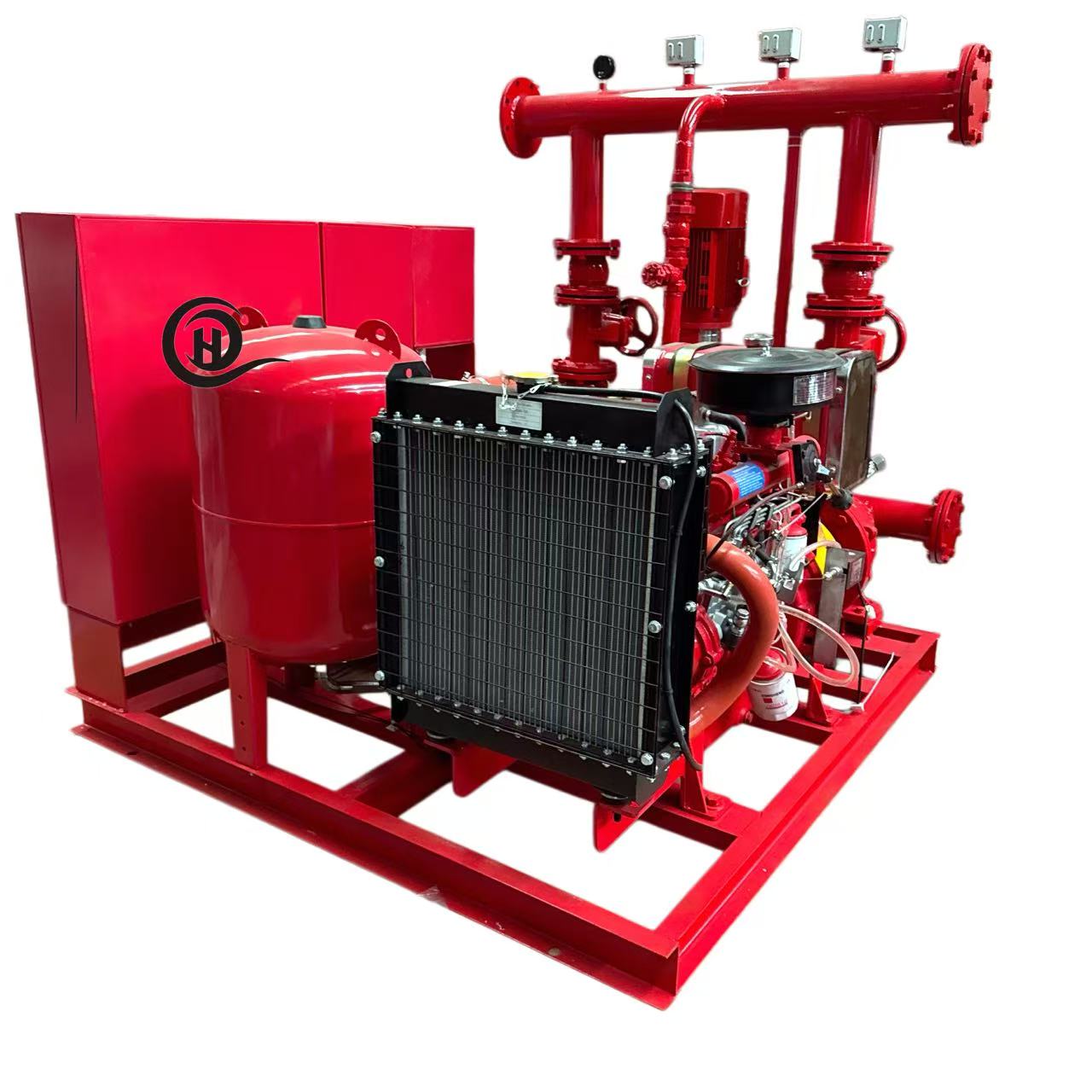 EDJ Пожарный Насосный Комплекс 400GPM 8Bar 125HP
