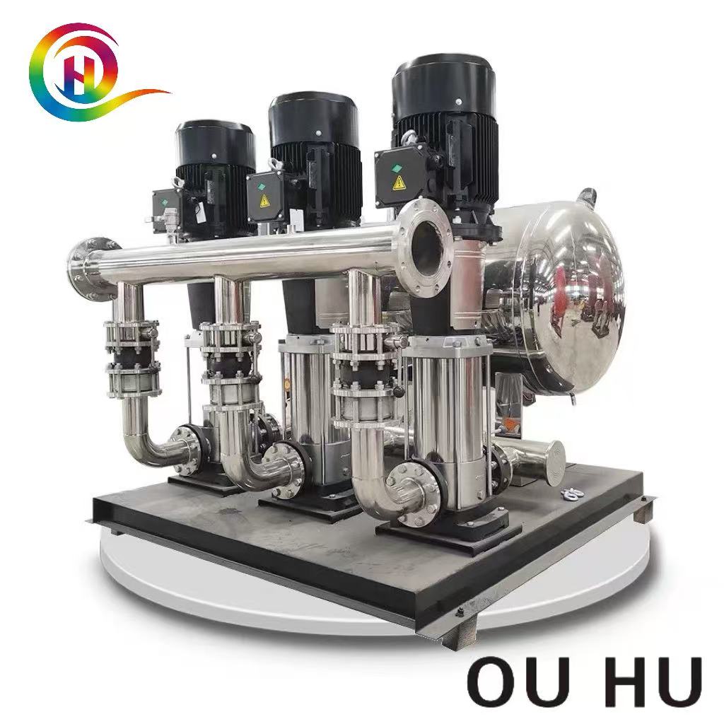 550 GPM 6bar Automatic Water Supply Pump Set with Pressure Tank for Commercial Use