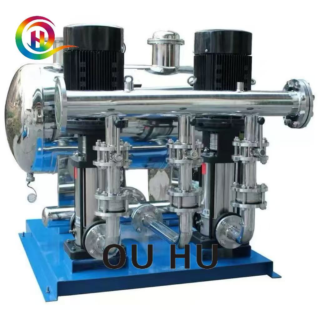 350 GPM 10bar Automatic Water Supply Pump Set with Pressure Tank for Commercial Use