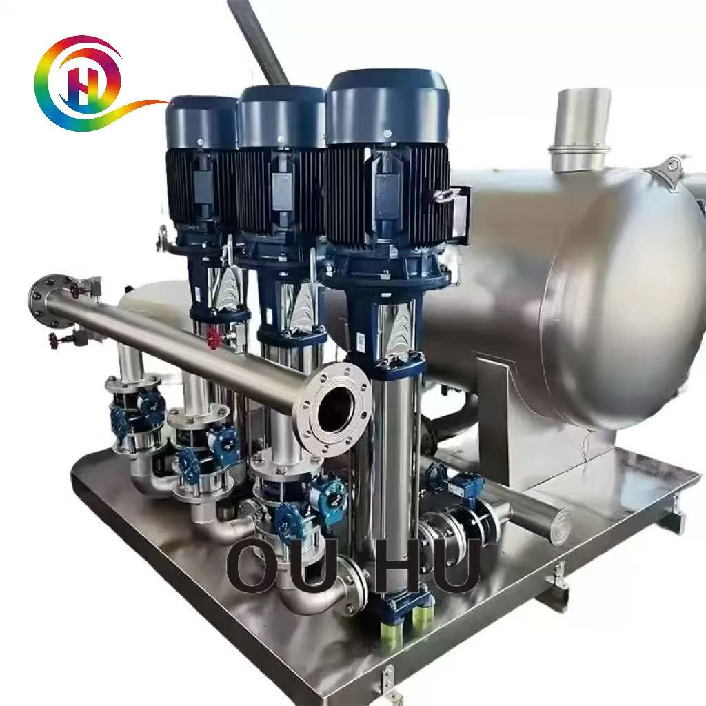 350 GPM 10bar Automatic Water Supply Pump Set with Pressure Tank for Commercial Use