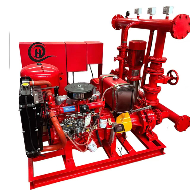 EDJ Пожарный Насосный Комплекс 700GPM 9Bar 82HP