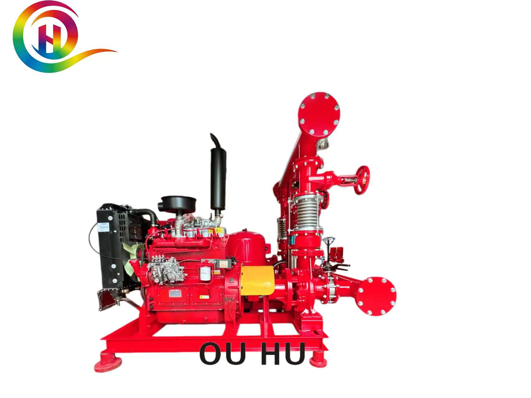 Ouhu Pump NFPA 20 Fire Pump System | EDJ Type, 1000 GPM 12 BAR with Jockey Pump