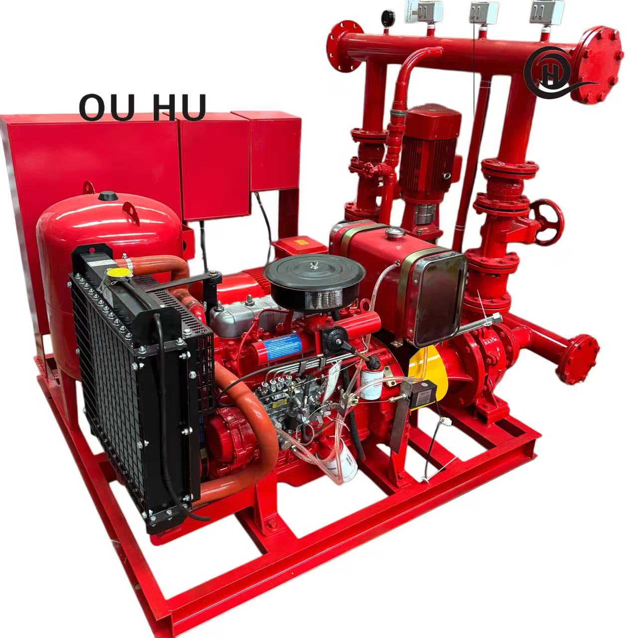EDJ Fire Pump Package 110GPM 8Bar 62HP